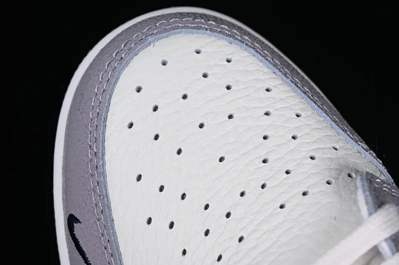 All categories Air Jordan Jordan series basketball shoes Air Jordan 1 Low Z version Air Jordan 1 Low AJ1 Joe 1 black and white gray burst pattern low-top cultural basketball shoes DZ0795-105